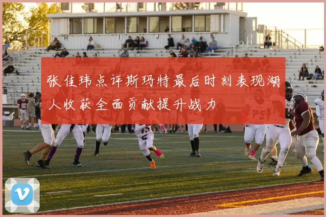 张佳玮点评斯玛特最后时刻表现湖人收获全面贡献提升战力