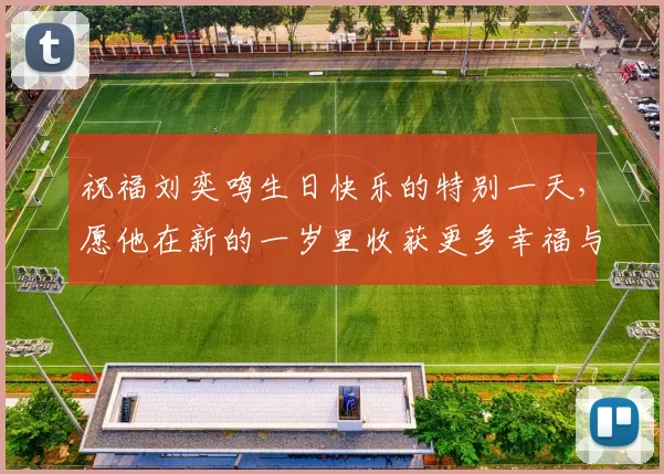 祝福刘奕鸣生日快乐的特别一天，愿他在新的一岁里收获更多幸福与成功